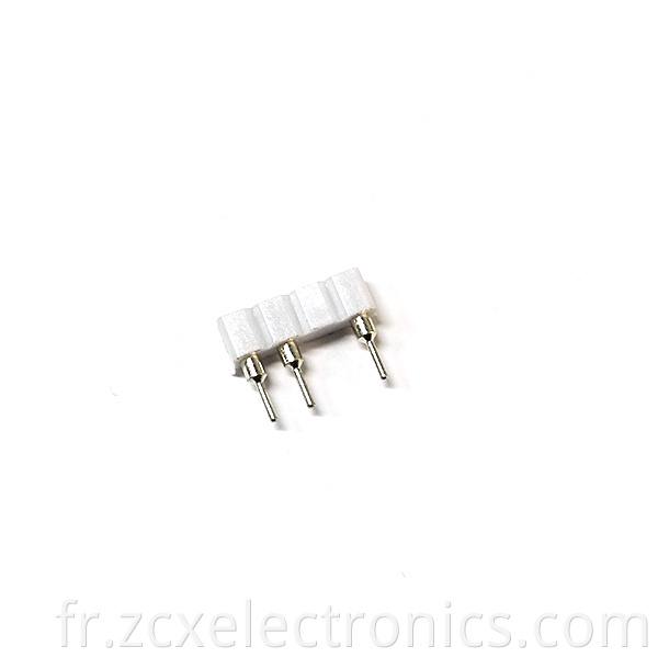 2.54 White Plugged Female Connectors